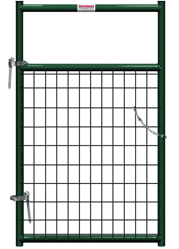 GATE 2X4IN WIRE FILLED 3FT GRN