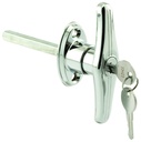 T-HANDLE GARAGE DOOR KEYED ZN 