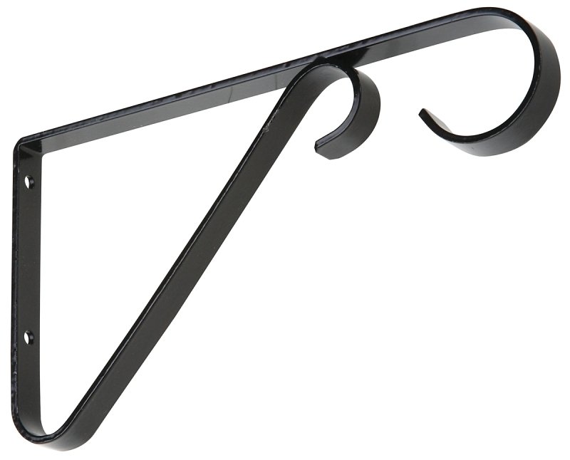 BRACKET PLANT HNG BLACK 6IN   