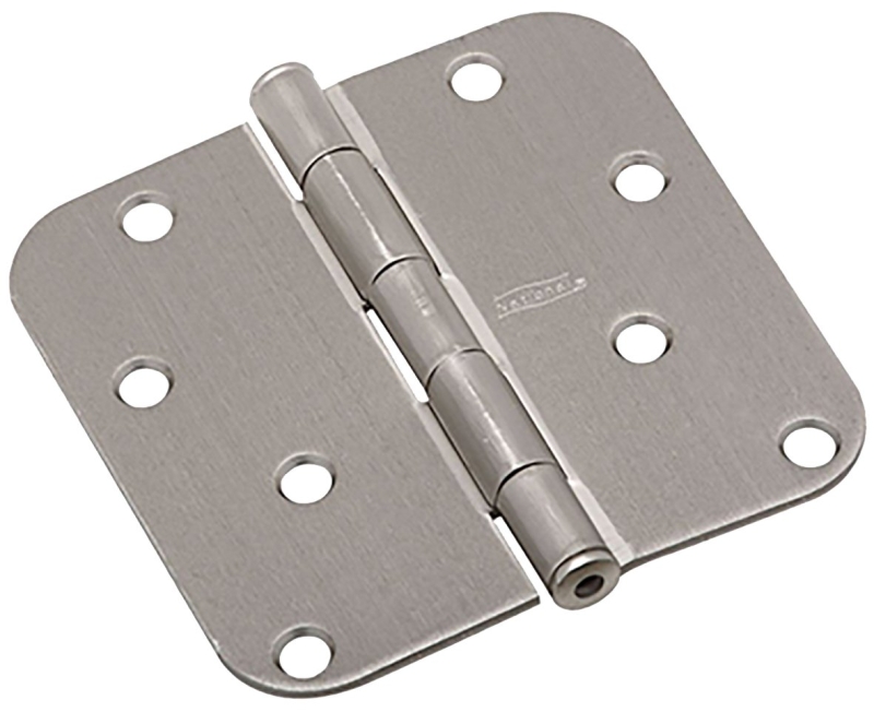 HINGE DOOR 4IN SATIN NKL STL  