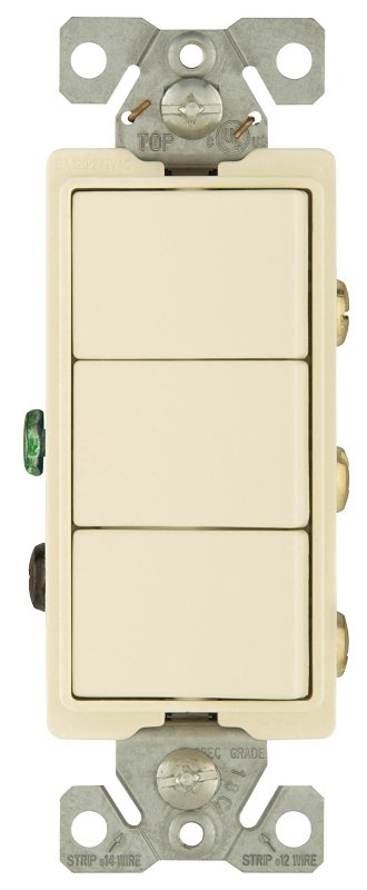 SWITCH DECO COMBO 3SP 15A LA  