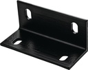 BRACE CORNER 3X6.6X1/4 BLK STL