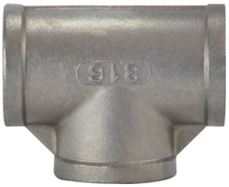 TEE STAINLESS STEEL 1/4IN     