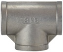 TEE STAINLESS STEEL 1/4IN     