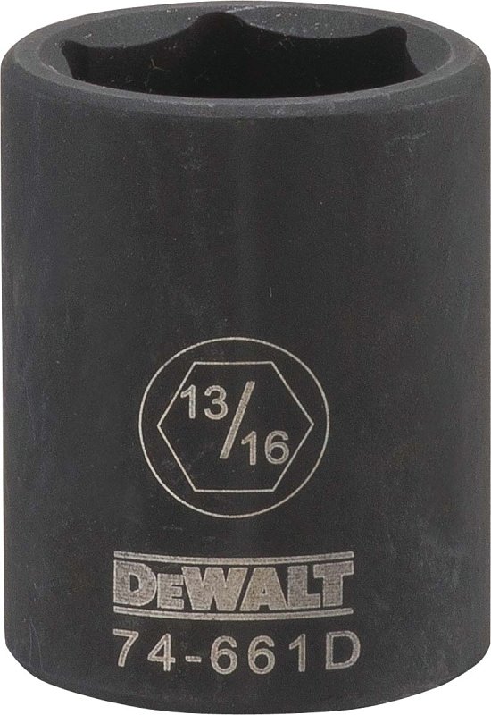 SOCKET IMPACT 1/2DR 6PT 13/16 