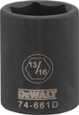 SOCKET IMPACT 1/2DR 6PT 13/16 