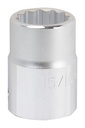 SOCKET STD 15/16INX12PT 3/4DR 