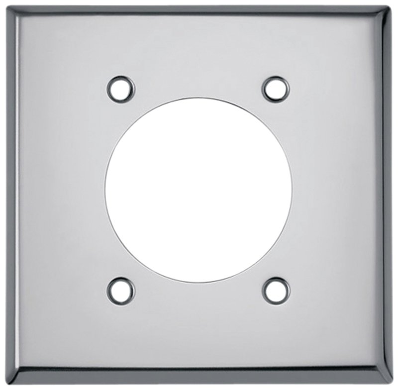WALLPLATE 2G SGL RNG/DRYR MTL 
