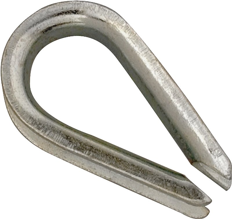 CABLE THIMBLE ZINC 1/8        