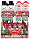 STAKE SANTA/SNOWMANLIGHT      