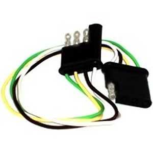 CONNECTOR FLAT 4W WIRE 12IN   