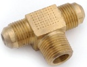 TEE BRASS 1/2FLRX1/2FLRX1/2MPT
