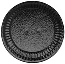 STOPPER FLUE ADJ 4-8IN BLACK  