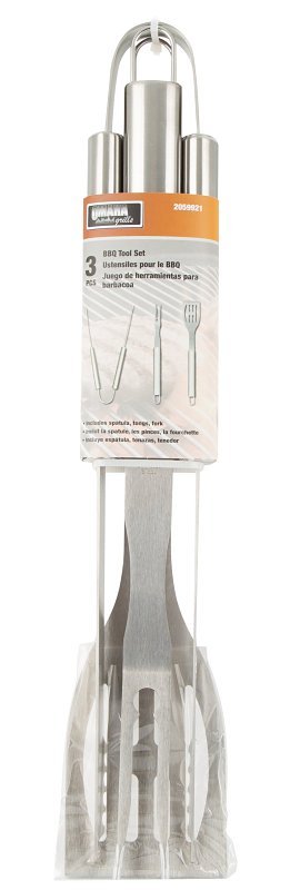 TOOL BBQ SET SS SPTULA/FRK/TNG