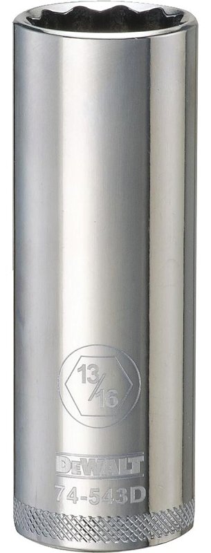 SOCKET DEEP 1/2DR 12PT 13/16IN