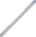 TENSION BRIDGING ZN GALV 27IN 