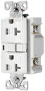 RCPT DPLX AFCI TR 20A/125V WH 