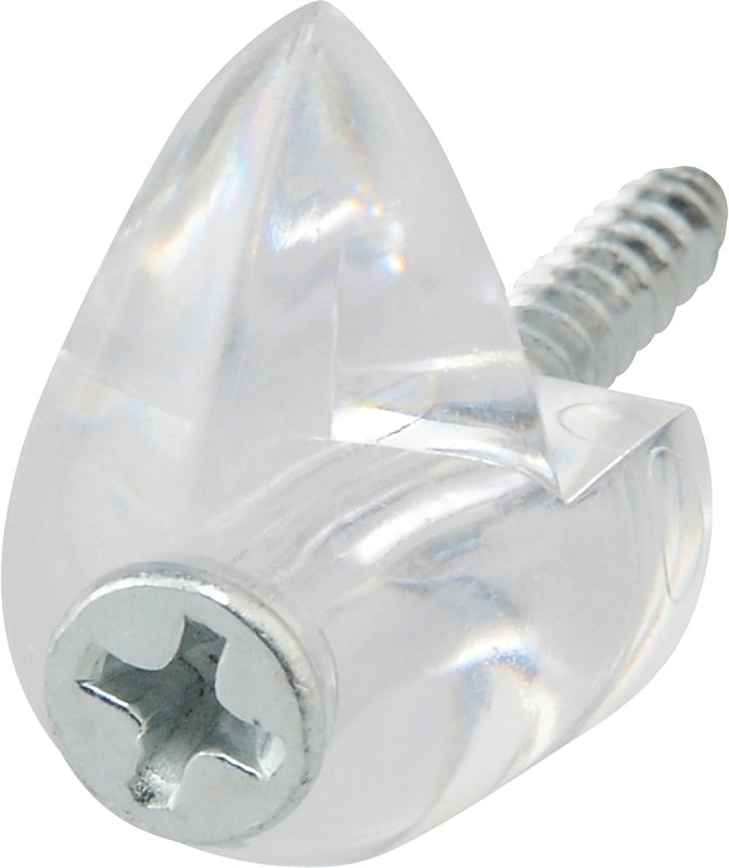 CLIP MIRROR KIT PLSTC1/4IN CLR