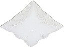 GLASS DIFFUSER CLR WHEAT 12IN 