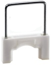 STAPLE INSUL 200/PK WHT 3/8IN 