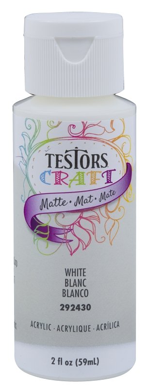 PAINT CRAFT ACRY MAT WHITE 2OZ