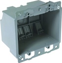 BOX OUTLET PVC 2G OLD WRK CLMP