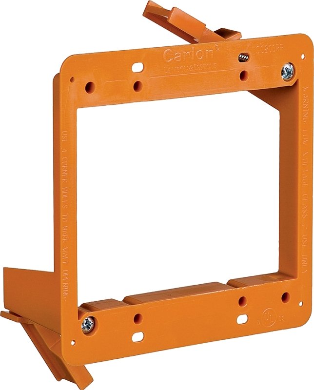BOX OUTLET PVC 2G SHLW OLD LV 