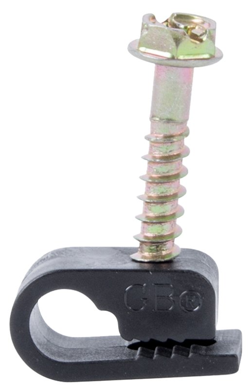 CLAMP COAXIAL CBL F/RG-6 1/4IN