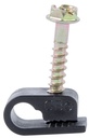 CLAMP COAXIAL CBL F/RG-6 1/4IN