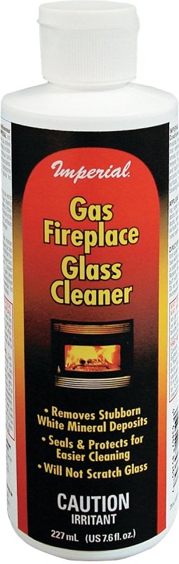 CLEANER GLASS FIREPLACE 8OZ   