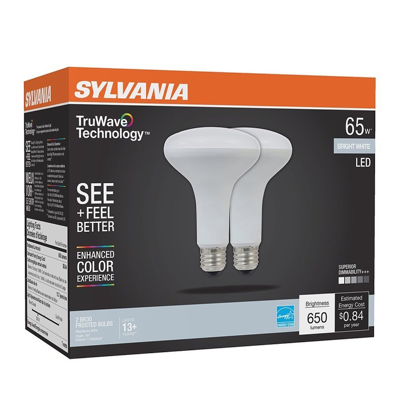 BULB LED BR30 BRIGHT WHITE 65W