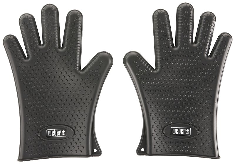 GLOVES GRILLING SILICONE BLACK