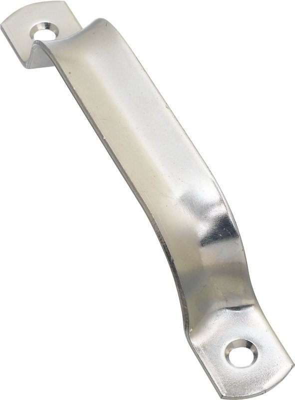 PULL DOOR ZINC PLATED 6-1/2IN 
