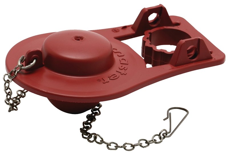 TOILET FLAPPER SURE-FIT RED   