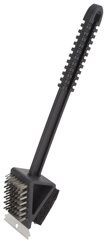 GRILL BRUSH DUAL 14IN         