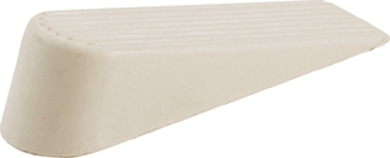 DOORSTOP WEDGE RUBBER ALMOND  