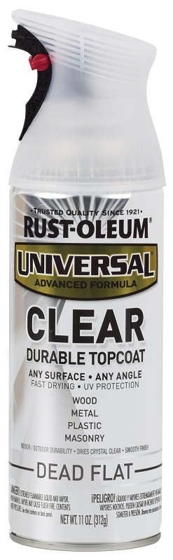 SPRAY PAINT DEAD FLT CLR 11OZ 