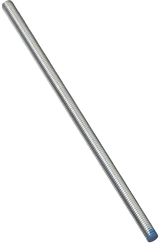STEEL ROD THRD ZN BLU1/2-13X12