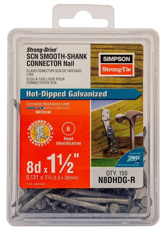 CONN NAIL SMTH HDG 8DX1-1/2IN 