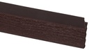 WEATHERSTRIP DARK BROWN 9FT   