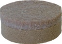 PAD SURFACE FELT RND 1IN      