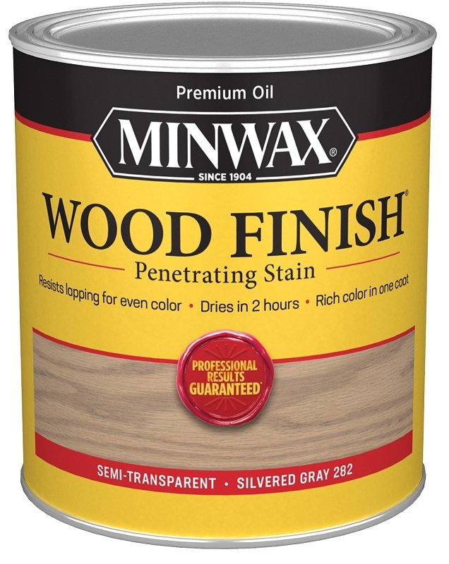 STAIN WOOD SILVERED GRY FINISH