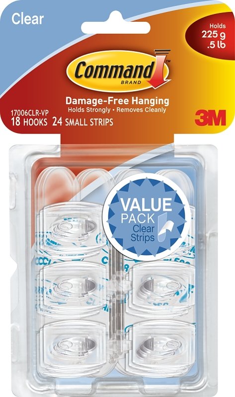 HOOK UTILITY MINI VALUEPAK CLR