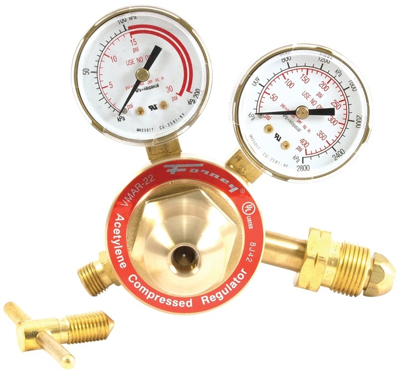 REGULATOR ACETYLENE MED DUTY  