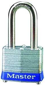 PADLCK LAMI STL VRTCLR 1-1/2IN
