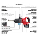 KIT IMPACT WRENCH HT EXT 1IN  