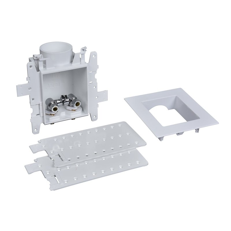 BOX LAVATORY PEX BRASS CRMP NH