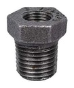 BUSHING BLACK HEX 1/4X1/8     