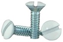 SCREWS WALL PLT 6/32X1/2IN WHT