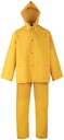 RAINSUIT PVC/POLY 3PC YLW LRG 